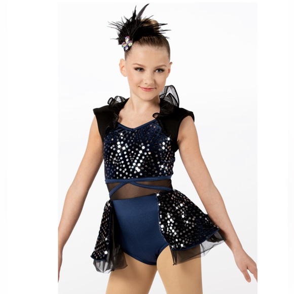 Weissman Showtime Queen Dance Recital Costume Tap Jazz 14702 Small SC 6-6X